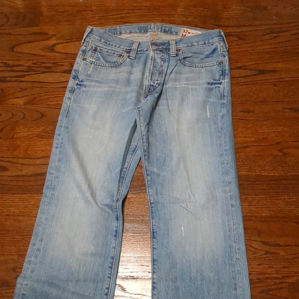Men's HOLLISTER Hermosa low rise boot jeans size 32/34